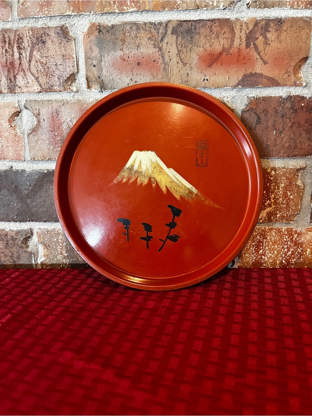 Japanese Fuji Moutain Plate